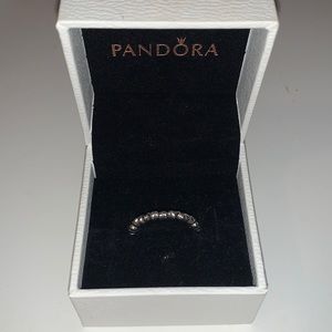 Pandora band of hearts ring size 6